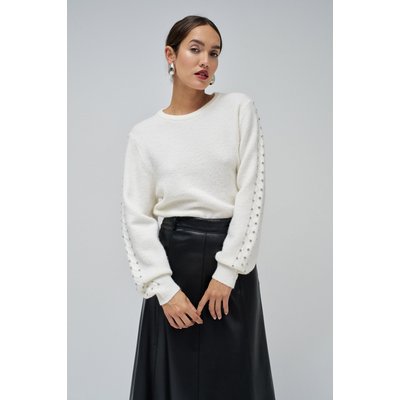 PULL TRICOTÉ AVEC BRILLANTS SALSA JEANS