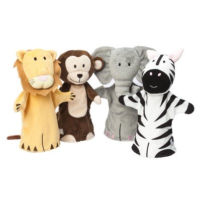 Marionnettes animaux de la jungle OXYBUL 