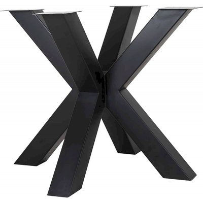 Pied de table en acier croisé, Raffles RECOLLECTION