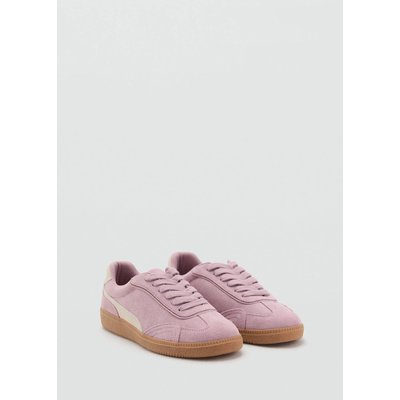 Tennis combinées cuir daim MANGO TEEN