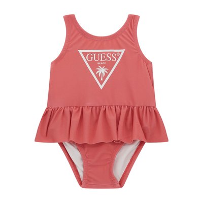Maillot De Bain Une Pièce Avec Logo Triangulaire GUESS KIDS
