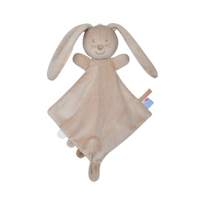 Petit doumou lapin velours doux beige SUCRE D'ORGE