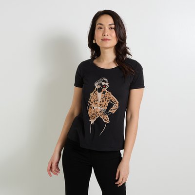 T-shirt imprimé léopard GRAIN DE MALICE