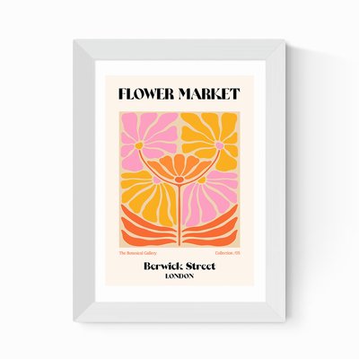 Berwick Street Flower Market Print EAST END PRINTS