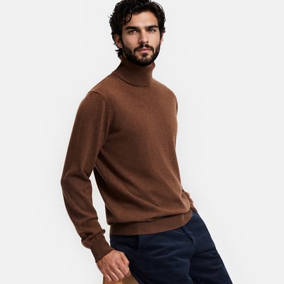 Pull col roulé en cachemire LA REDOUTE COLLECTIONS