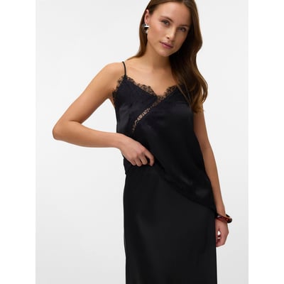 Top de renda assimétrica VERO MODA