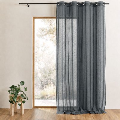 Voilage tissé et fileté HOME MAISON
