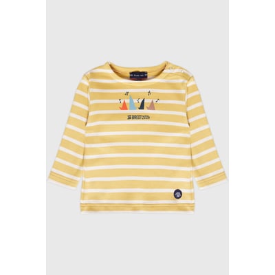 Marinière sérigraphié en coton épais BABY ARMOR-LUX