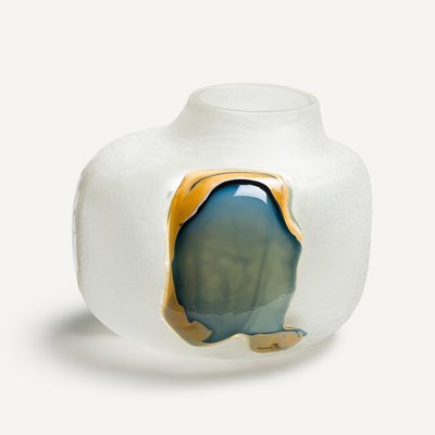 Laga Hand-Blown Glass Vase, H19cm AM.PM
