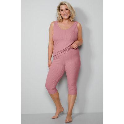 Legging 3/4 en jersey côtelé ULLA POPKEN