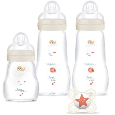 Coffret biberons verre MAM