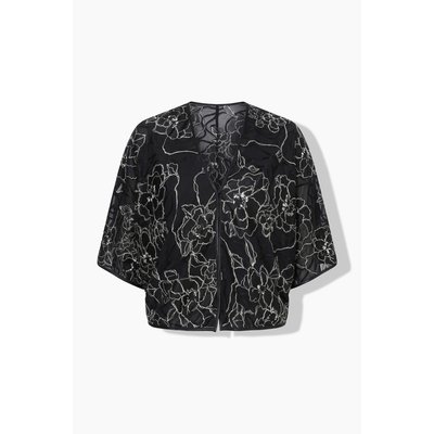 Boléro en soie mélangée, coupe oversize ULLA POPKEN