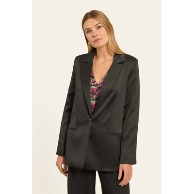 Blazer droit satiné LIMI NAF NAF