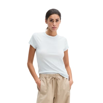 T-shirt slim en coton organique MARC O'POLO
