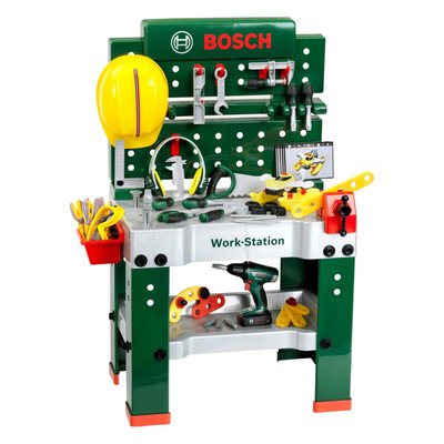Bosch - > avec véhicule de vissage et accessoires de bricolage THEO KLEIN