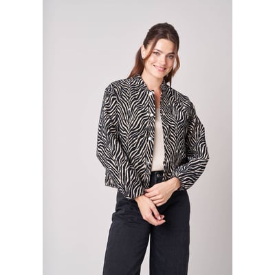 Veste teddy bombers femme ZEBRYA DEELUXE