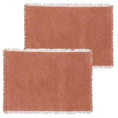 Lot de 2 sets de table en coton MAHA TOILINUX