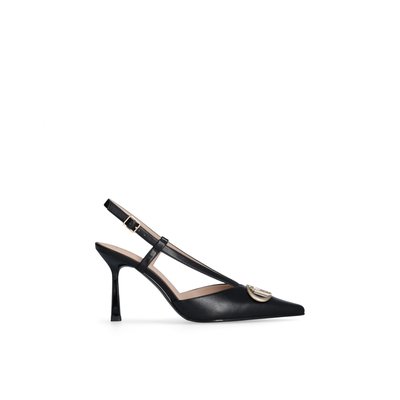 Escarpins ouverts avec maxi logo LIU JO