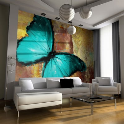Papier peint intissé panoramique Animaux Painted butterfly EDEN