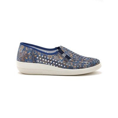 Mocassins en cuir perforés PEDICONFORT