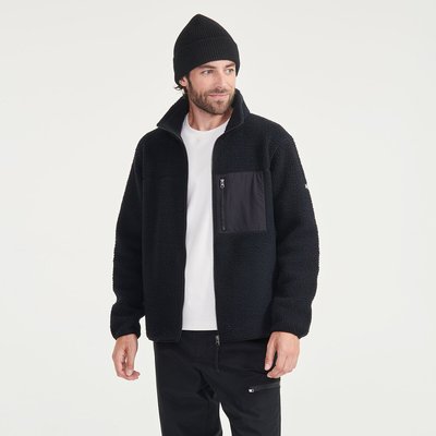 Veste polaire zippée effet mouton AIGLE