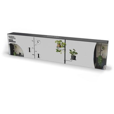 Etagère télescopique avec supports à plantes Grand modèle JARDINDECO