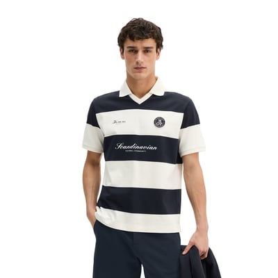 MOP Club '67 Football Tricot Polo, Maillot lourd en coton bio de qualité lourde MARC O'POLO
