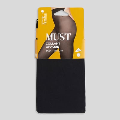 Collants opaques veloutés MONOPRIX