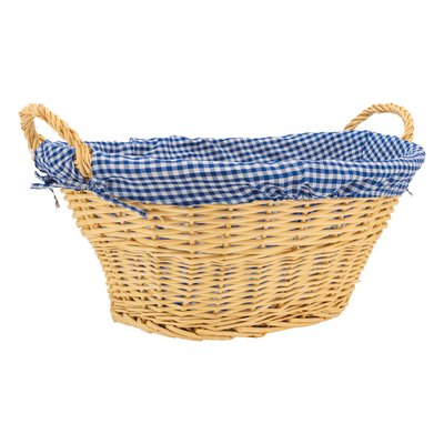 Corbeille à linge en osier clair AUBRY GASPARD