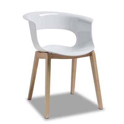 Chaise design en bois, NATURAL MISS B SCAB DESIGN