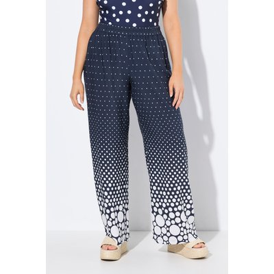Pantalon palazzo à pois ULLA POPKEN