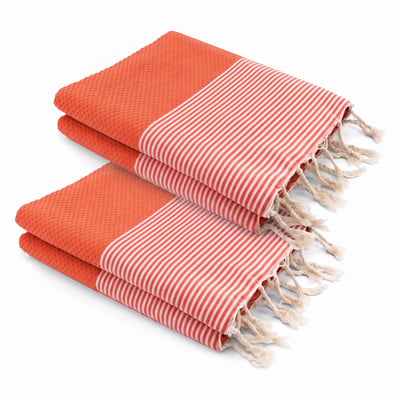 Lot de 2 foutas XXL coton IBIZA FEBRONIE