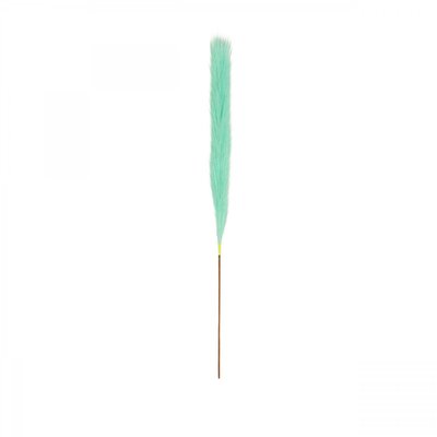 Plumeau artificiel bleu turquoise 77cm lot de 4 LIGNE DECO