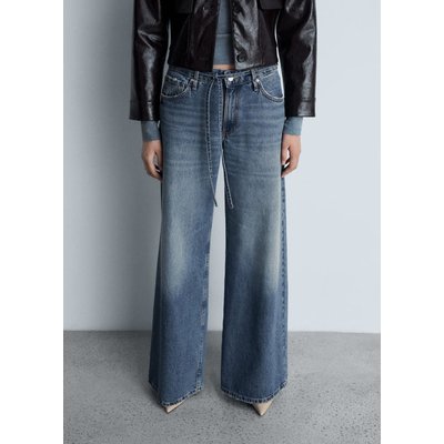 Jean femme taille basse coupe droite outlet