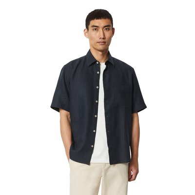 Chemise à manches courtes regular en pur lin MARC O'POLO