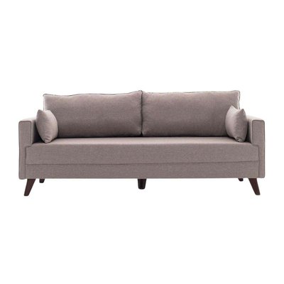 Canapé convertible 3 places en tissu Bella HANAH HOME