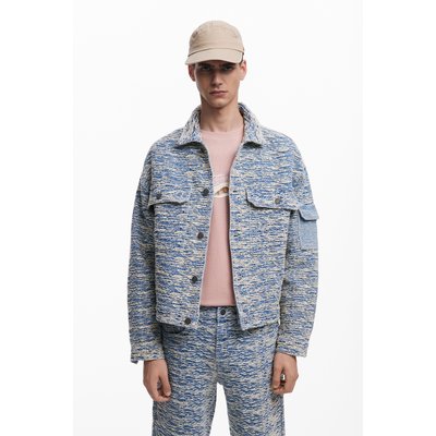 Desigual - Veste en jean chinée DESIGUAL