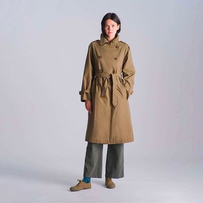 Trench en coton mélangé déperlant MANUEL BENSIMON