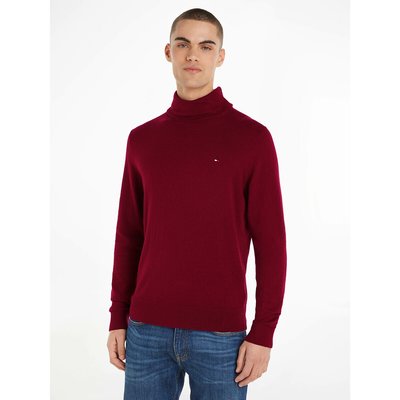 Pima Cotton/Cashmere Jumper with Turtleneck TOMMY HILFIGER