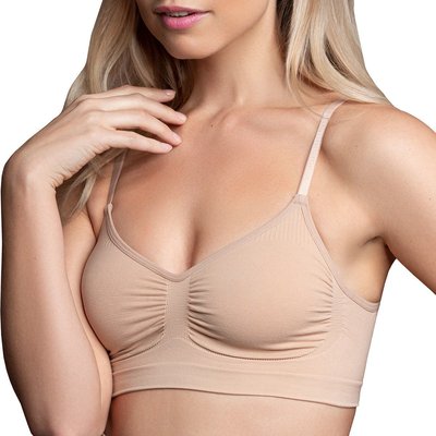 Brassiere sport couleur chair La Redoute