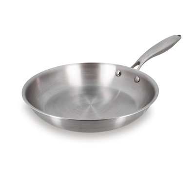 Poêle 24cm en acier inoxydable, TRINOX MENASTYL