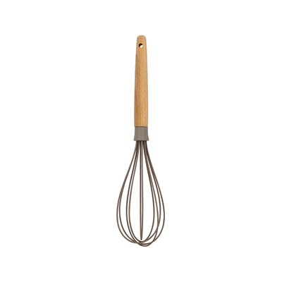 Fouet en silicone et manche en bois, ELIOTT MENASTYL