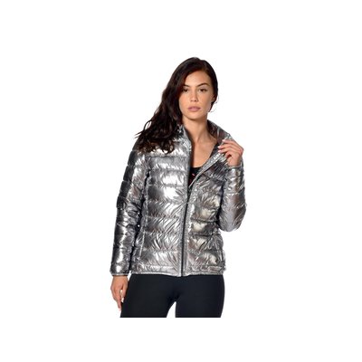 Doudoune fine grise femme La Redoute