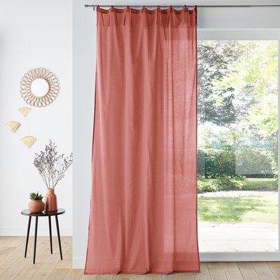 Single Cotton Voile Panel with Tie Top LA REDOUTE INTERIEURS