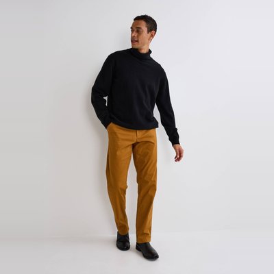Pantalon chino straight en coton BIO GOTS MONOPRIX