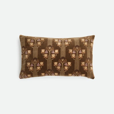 Housse de coussin rectangulaire, en velours, MADELY LA REDOUTE INTERIEURS