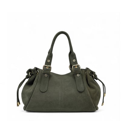Sac bowling en croûte de cuir PRINCESSE SUEDE OH MY BAG