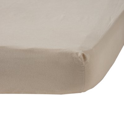 Drap housse coton lin - VALENTINE CAMIF