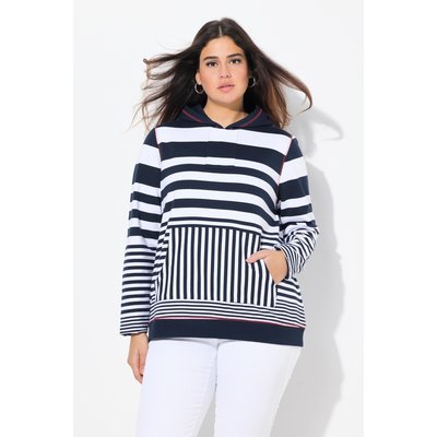 Sweat-shirt à capuche rayé ULLA POPKEN