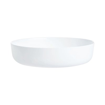Plat à four rond blanc 30cm Smart Cuisine Diwali 250°C - Luminarc - Opale culinaire extra léger et résistant LUMINARC